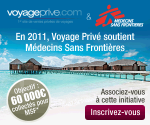 Médecins Sans Frontières et VoyagePrivée.com s'associent
