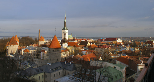La vieille ville de Tallin