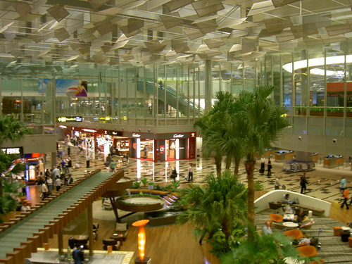 Singapore Changi Airport, terminal 3 espace de transit